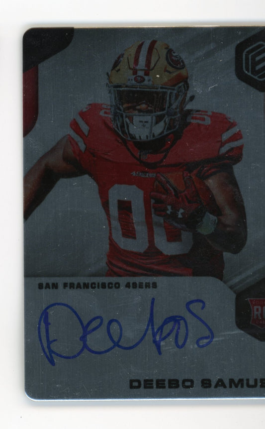 2019 Panini Elements Deebo Samuel Rookie #178 - Autograph Metal Plate 49ers