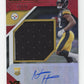 2021 Panini Xr Najee Harris RC #RXA-NHA - #/75 Red Jersey Auto Steelers