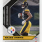2021 Panini Xr Najee Harris RC #RXA-NHA - #/75 Red Jersey Auto Steelers
