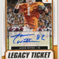 2021 Panini Contenders Draft Picks Legacy Ticket Jason Witten #LT-JW - Auto Texas