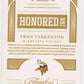 2021 Panini Flawless Honored Ink Fran Tarkenton #HOI-FTA - #/10 Red Auto Vikings
