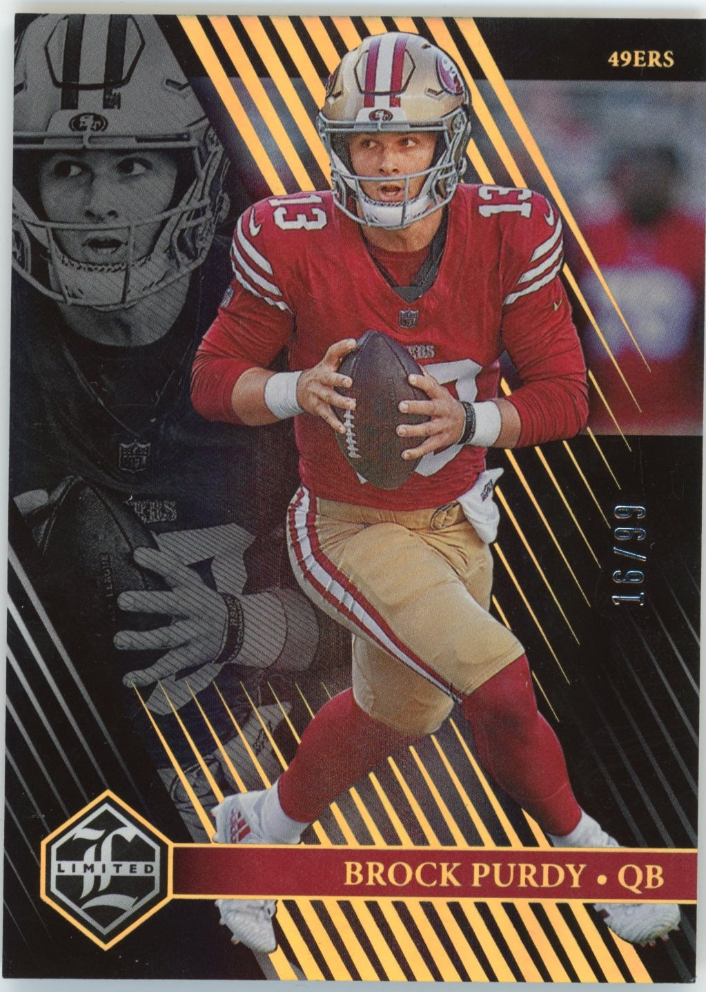 2023 Panini Limited Brock Purdy #88 - #/99 49ers