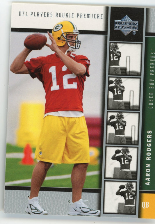 2005 Upper Deck Rookie Premiere Aaron Rodgers RC #16 - Packers