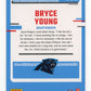 2023 Panini Donruss Optic Rated Rookie Bryce Young RC #213 - Purple Shock Panthers