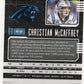 2020 Panini Playbook Christian McCaffrey #81 - #/49 Panthers
