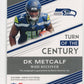 2019 Panini Donruss Elite Turn of the Century DK Metcalf #TC-DKI - #/99 Auto Seahawks