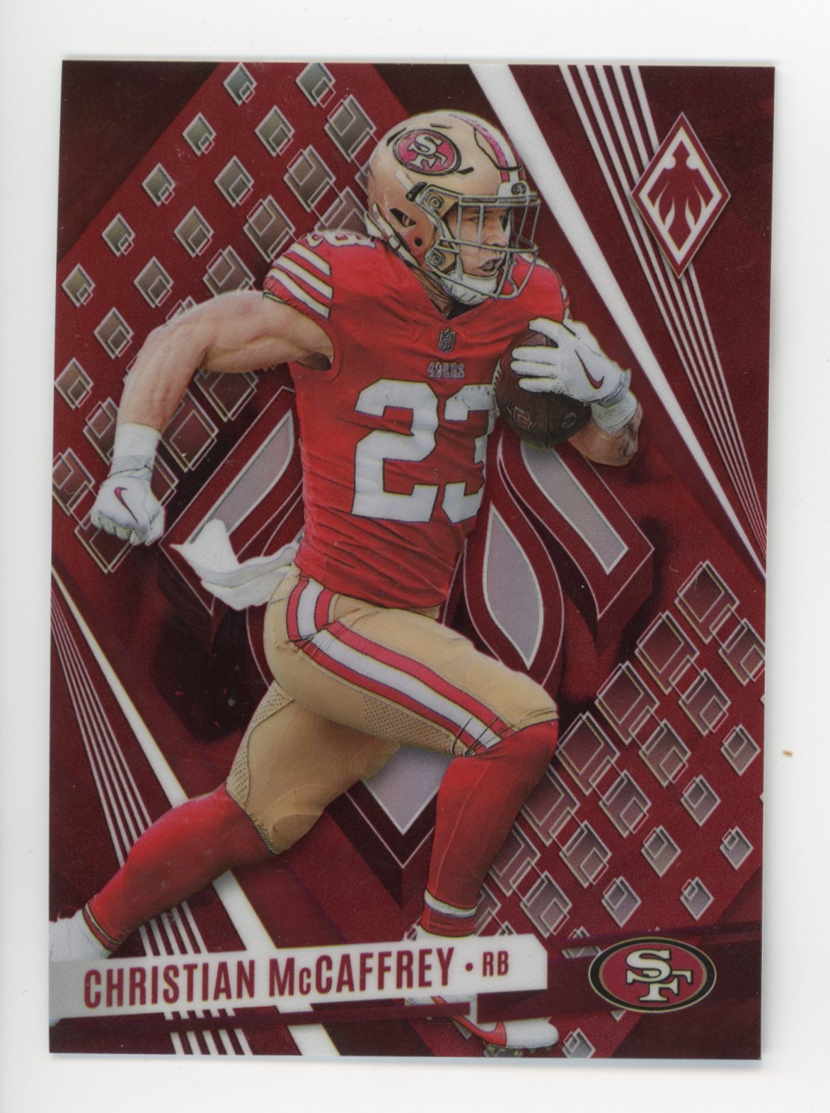 2023 Panini Phoenix Christian McCaffrey #41 - #/199 Red 49ers