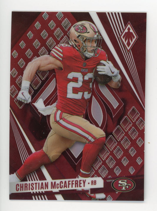 2023 Panini Phoenix Christian McCaffrey #41 - #/199 Red 49ers