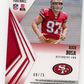 2019 Panini Phoenix Rising Rookie Nick Bosa #RR-NB - #/75 Jersey Football 49ers