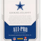 2018 Panini National Treasures All-Pro Signatures Ezekiel Elliott #APS-EE - #/25 Auto Cowboys