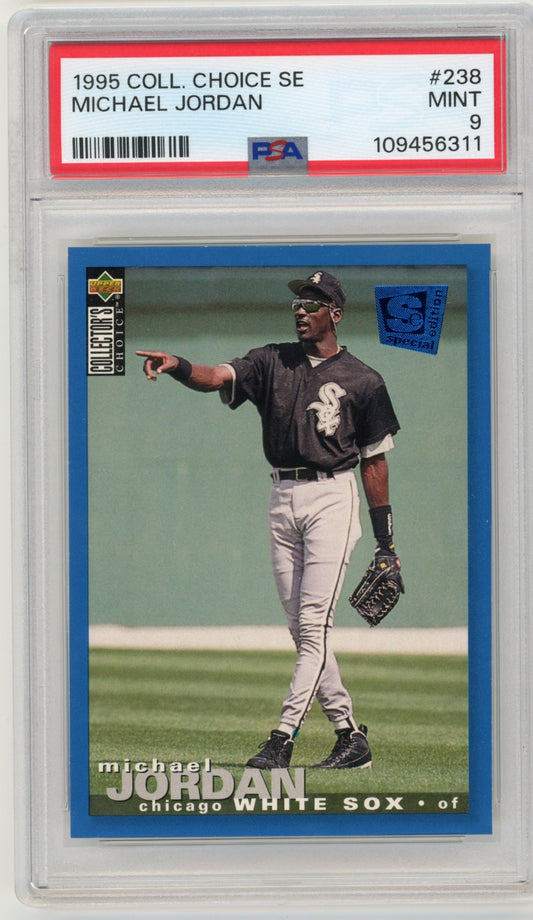 1995 Upper Deck Michael Jordan #238 - PSA 9 White Sox