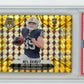 2024 Panini Mosaic Brock Bowers NFL Debut RC #286 - Reactive Yellow PSA 9 Raiders