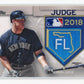 2018 Topps Series One Aaron Judge #STP-AJ - Spring Training Logo Patch Yankees