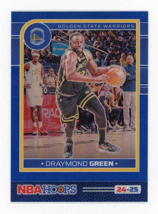 2024/25 Panini NBA Hoops Draymond Green #32 - #/49 Blue Warriors