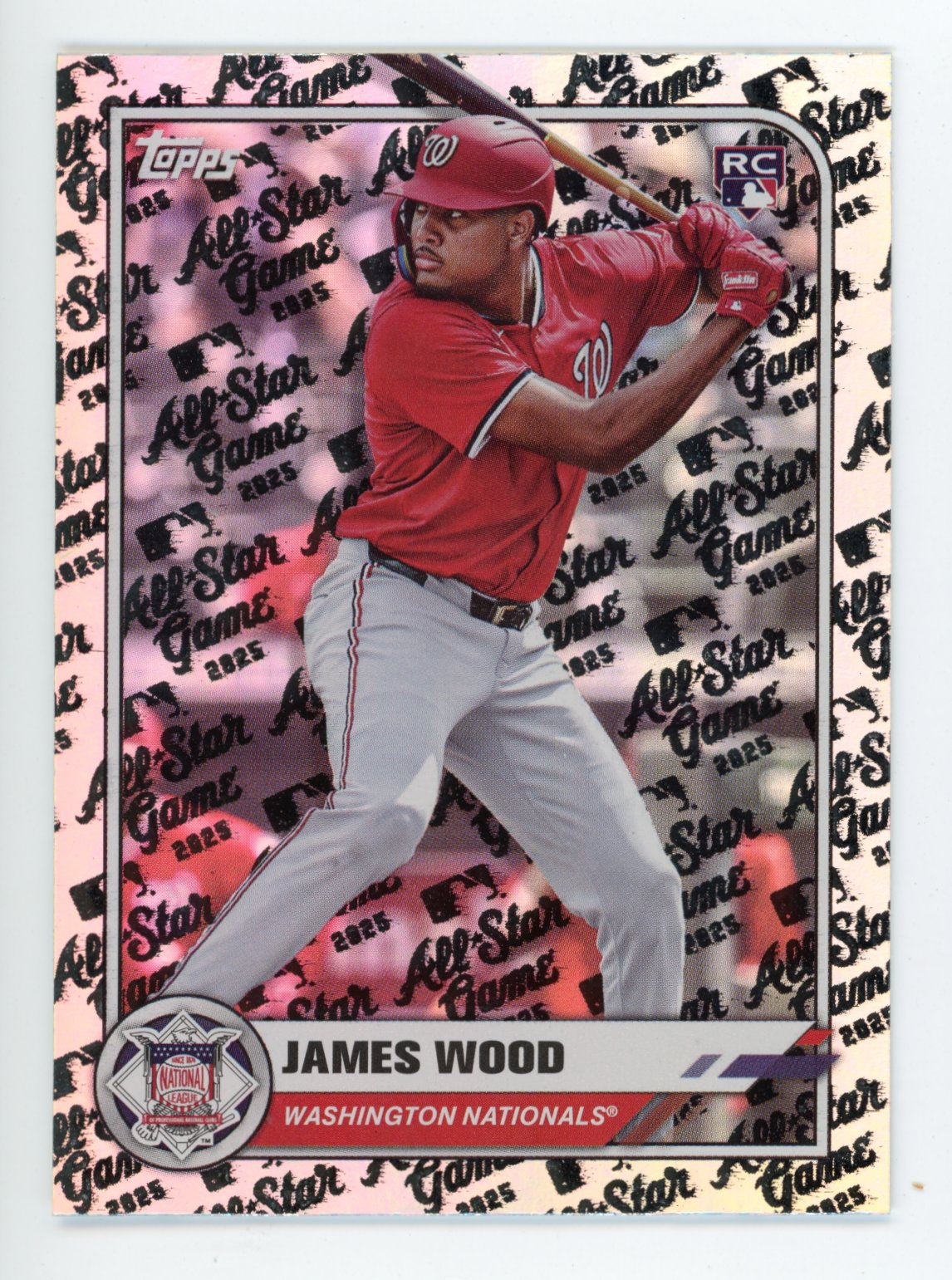 2025 Topps James Wood RC #65 - All Star Game Nationals