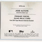 2024 Topps Museum Collection Jose Altuve Primary Pieces #SPPQ-JAL - Quad Relic #/25 Astros