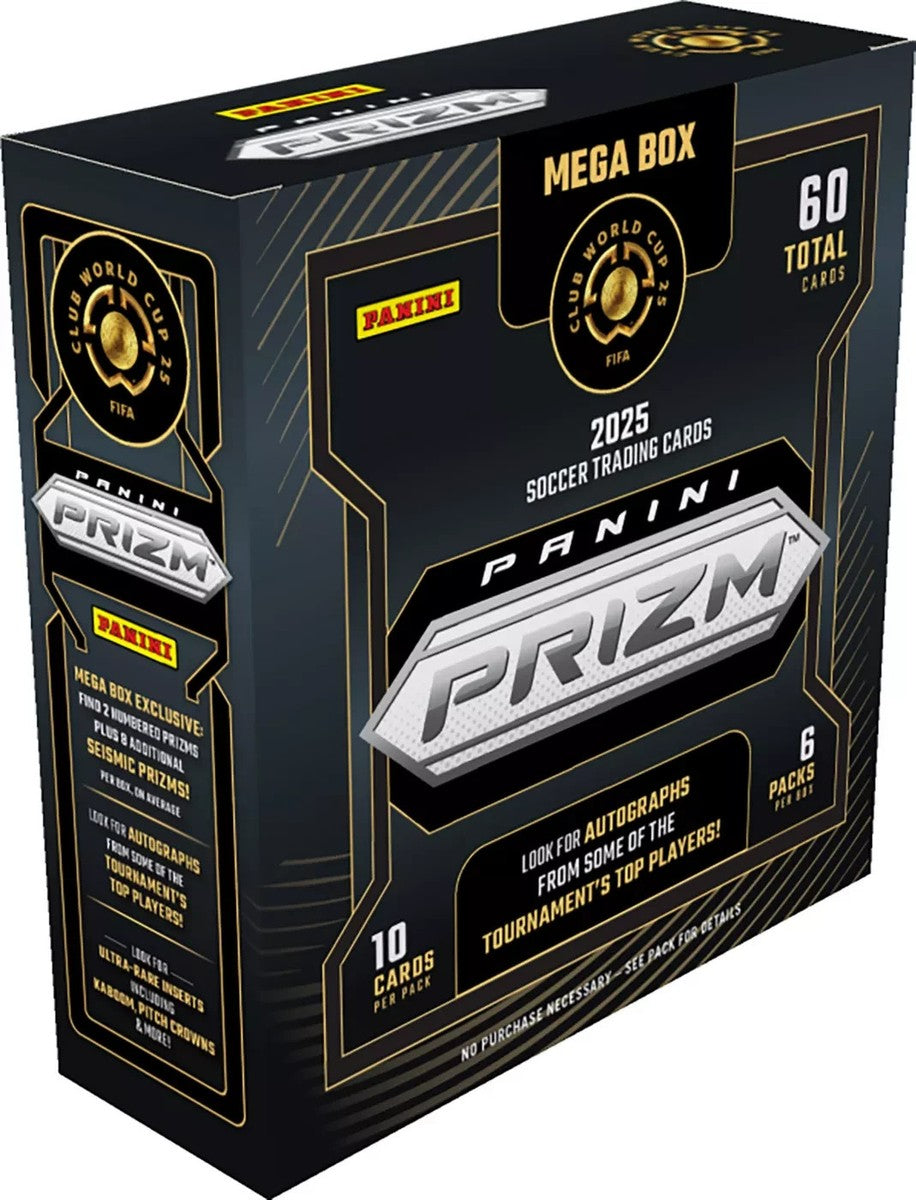2025 Panini Prizm Club World Cup Soccer Hobby Mega Box
