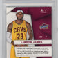 2014 Panini Prizm LeBron James Superstars #1 - Silver PSA 9 Cavaliers
