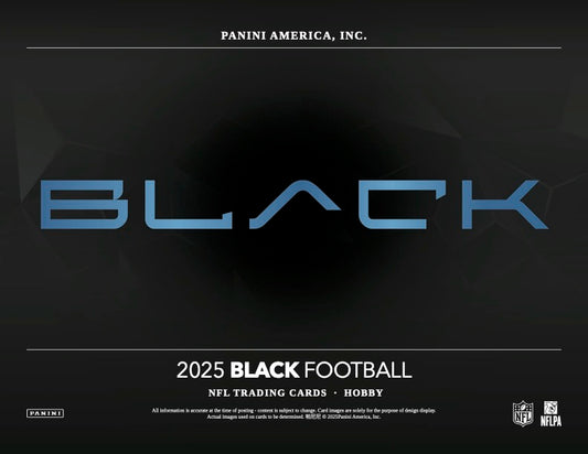 PRESALE - 2025 Panini Black Football Hobby Box