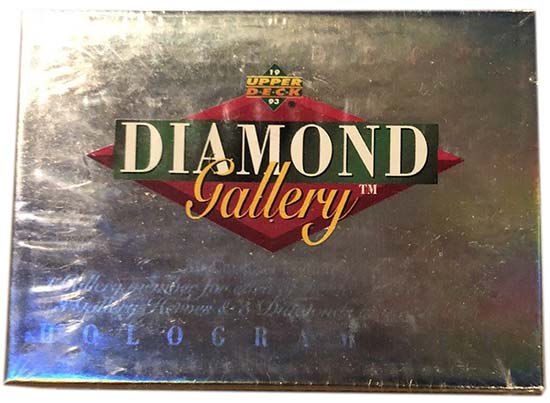 1993 Upper Deck Diamond Gallery Hologram Set Box