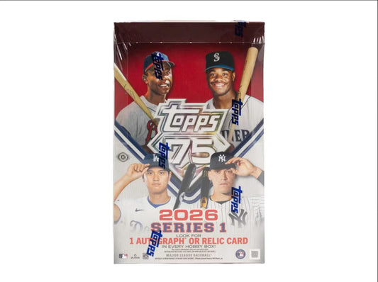 2026 Topps Baseball Series 1 Hobby Box