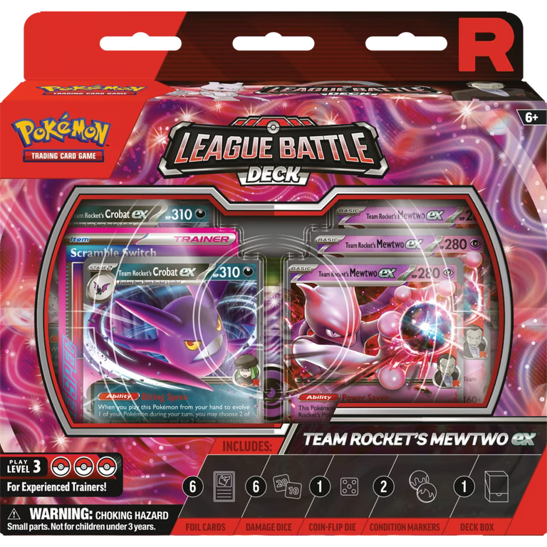 Pokemon Team Rocket's Mewtwo ex Battle Deck