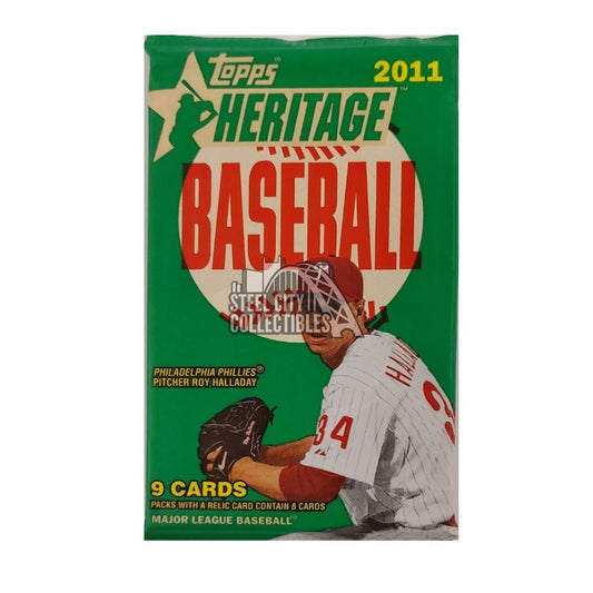 2011 Topps Heritage Baseball Jumbo Pack