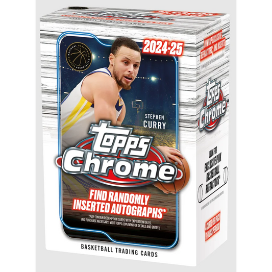 2024/25 Topps Chrome Basketball Blaster Box