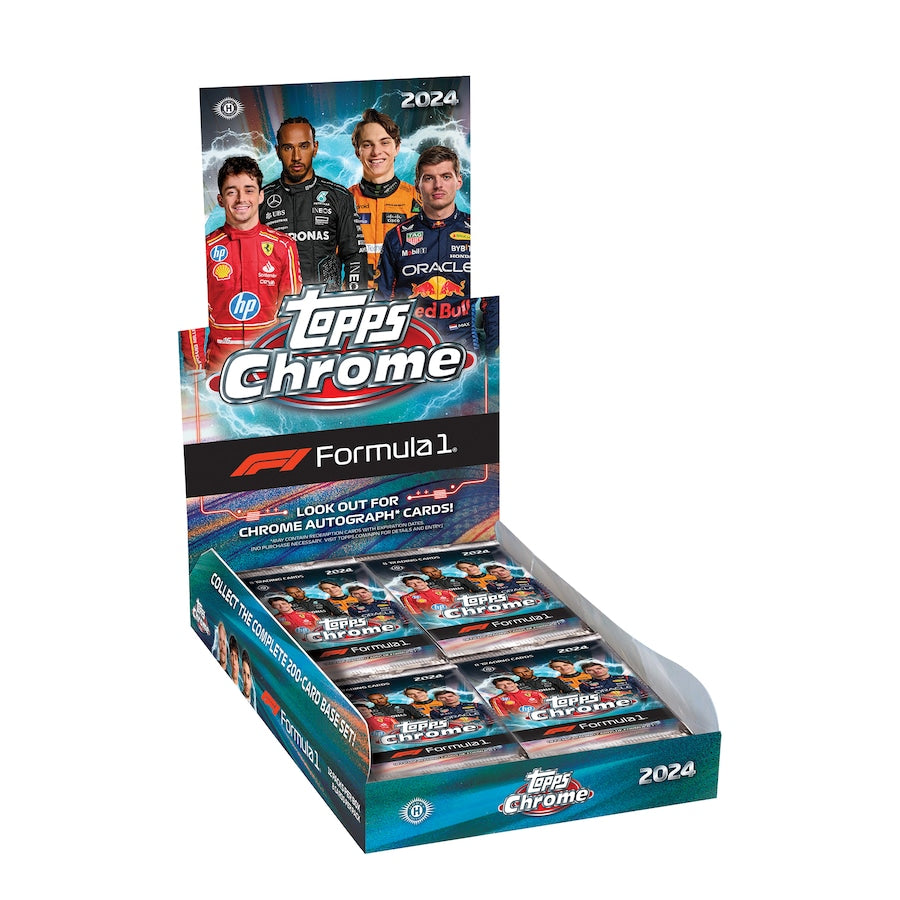 2024 Topps Chrome Formula 1 Racing Hobby Box