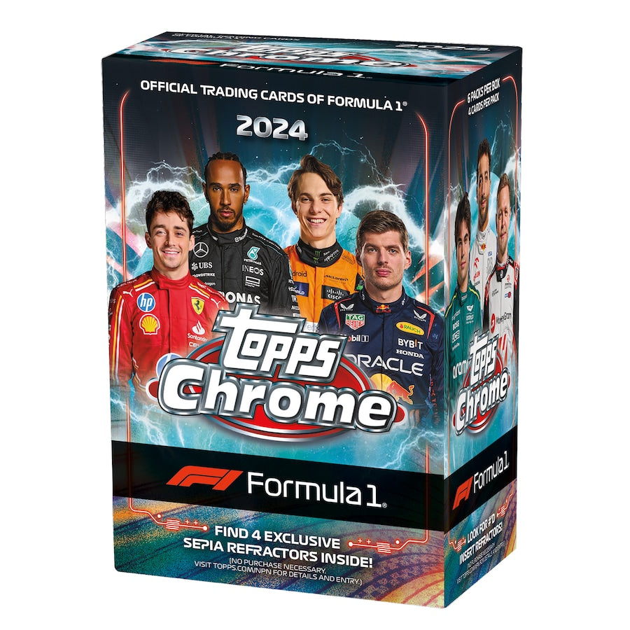 2024 Topps Chrome Formula 1 Racing Blaster Box