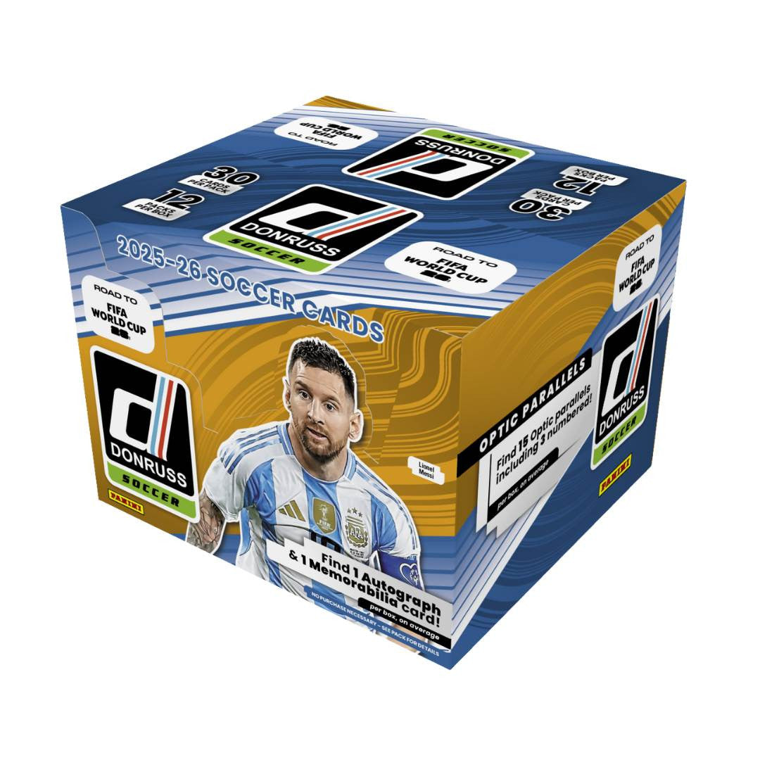 2025-26 Panini Donruss Road to the World Cup Soccer Hobby Box