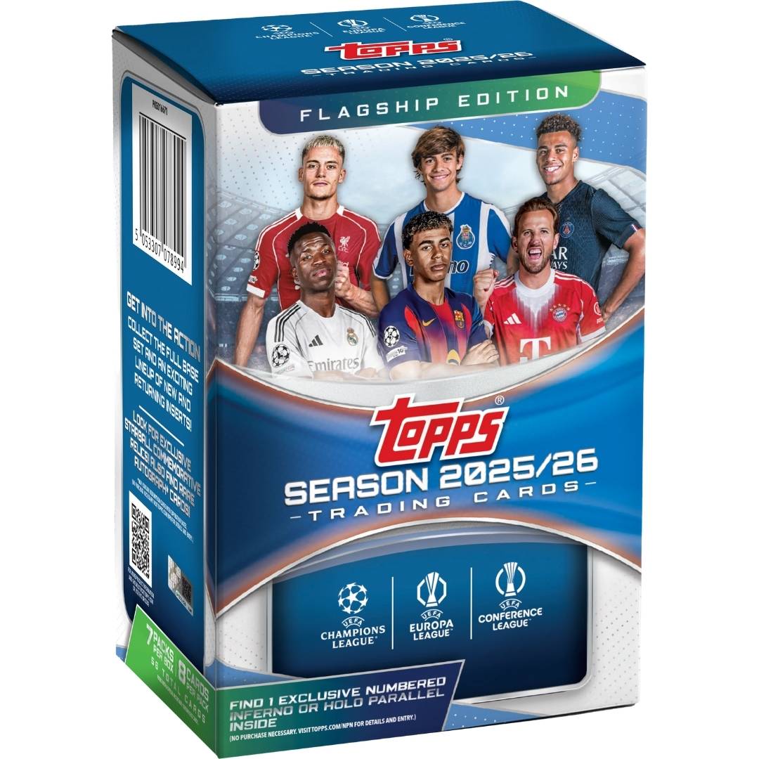 2025/26 Topps Season Soccer Flagship Edition Hobby Blaster