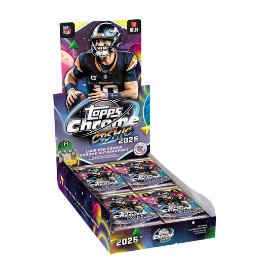 2025 Topps Chrome Cosmic Football Hobby Box