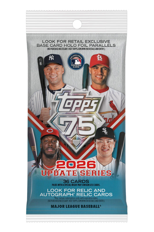 2026 Topps Update Series Baseball Fat Pack