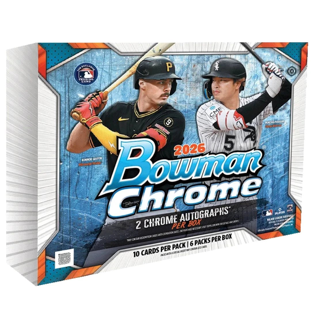 2026 Topps Bowman Chrome Baseball Hobby Box