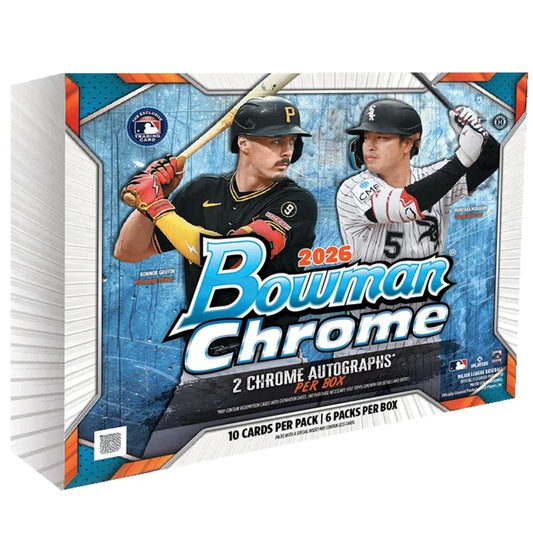 2026 Topps Bowman Chrome Baseball Hobby Box