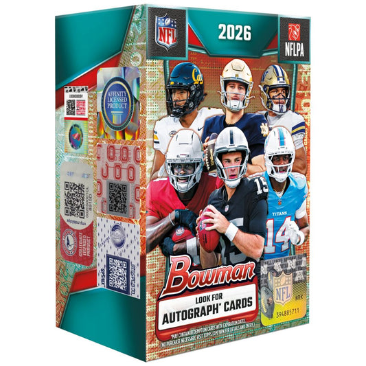 2026 Topps Bowman Football Blaster Box
