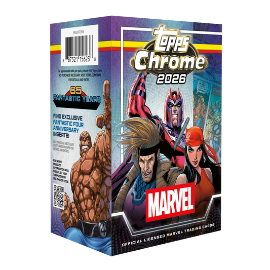 2026 Topps Chrome Marvel Blaster Box