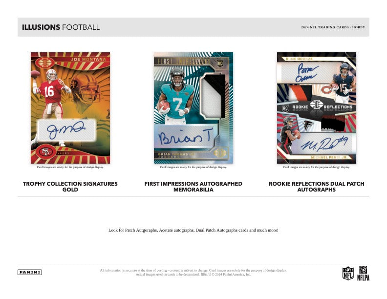 PRESALE - 2024 Panini Illusions Football Hobby Box