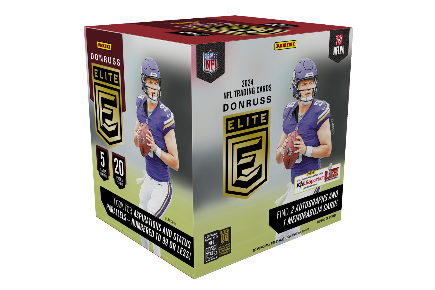 2024 Panini Donruss Elite Football Hobby Box