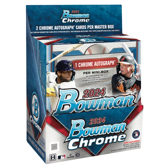 2024 Topps Bowman Chrome Baseball Hobby Box