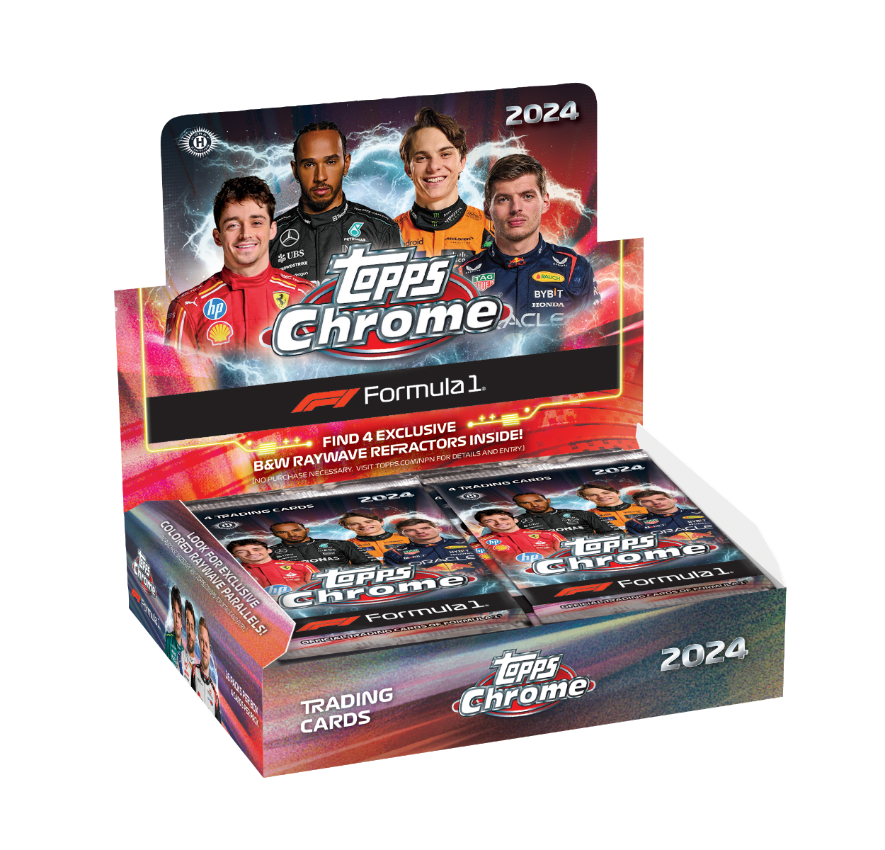 2024 Topps Chrome Formula 1 Racing Qualifying Lap Box