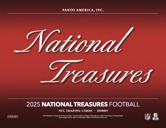 PRESALE - 2025 Panini National Treasures Football Hobby Box