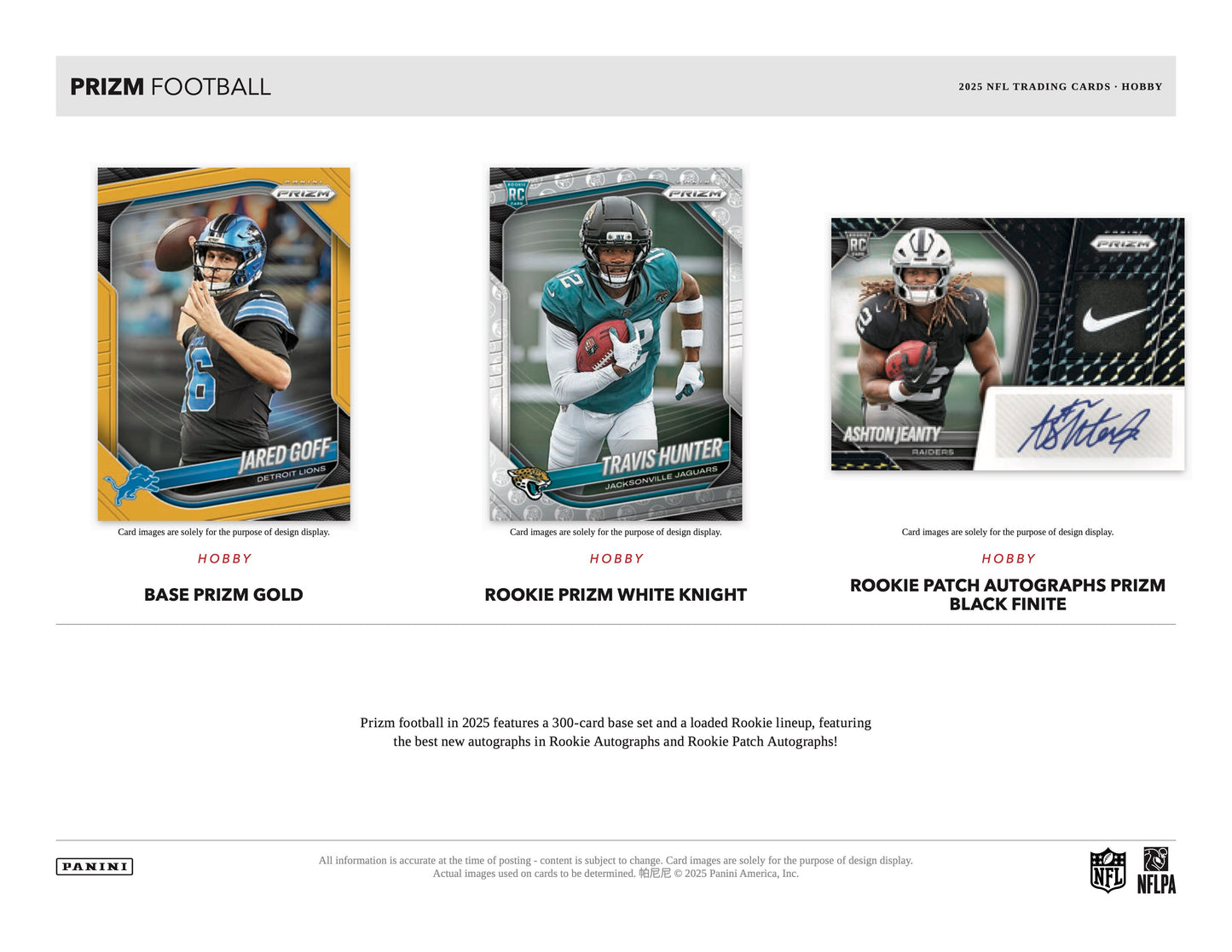 PRESALE - 2025 Panini Prizm Football Hobby Box