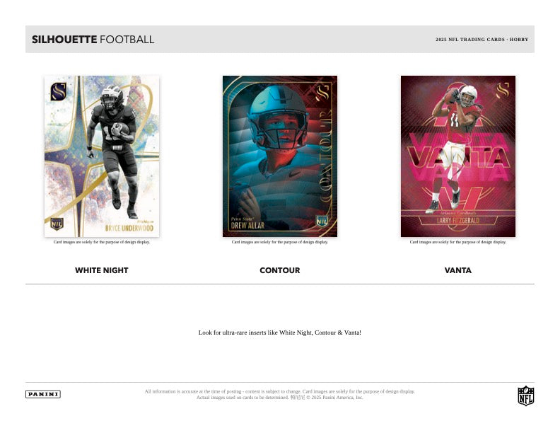 PRESALE - 2025 Panini Silhouette Football Hobby Box