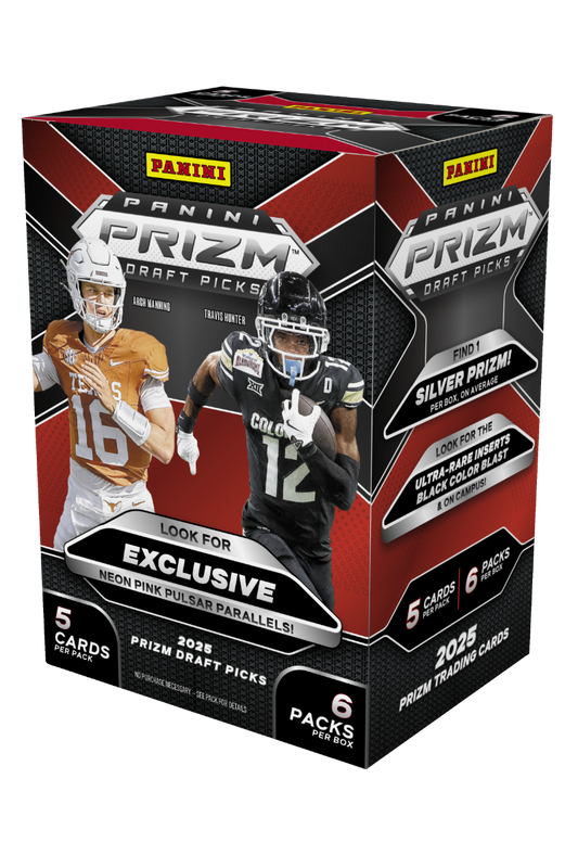 2025 Panini Prizm Draft Picks Collegiate Football Blaster Box