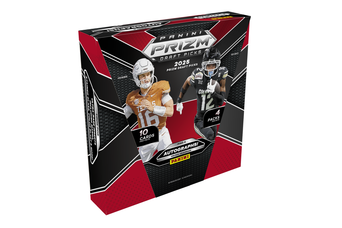 2025 Prizm Draft Picks Collegiate Football Hobby Box