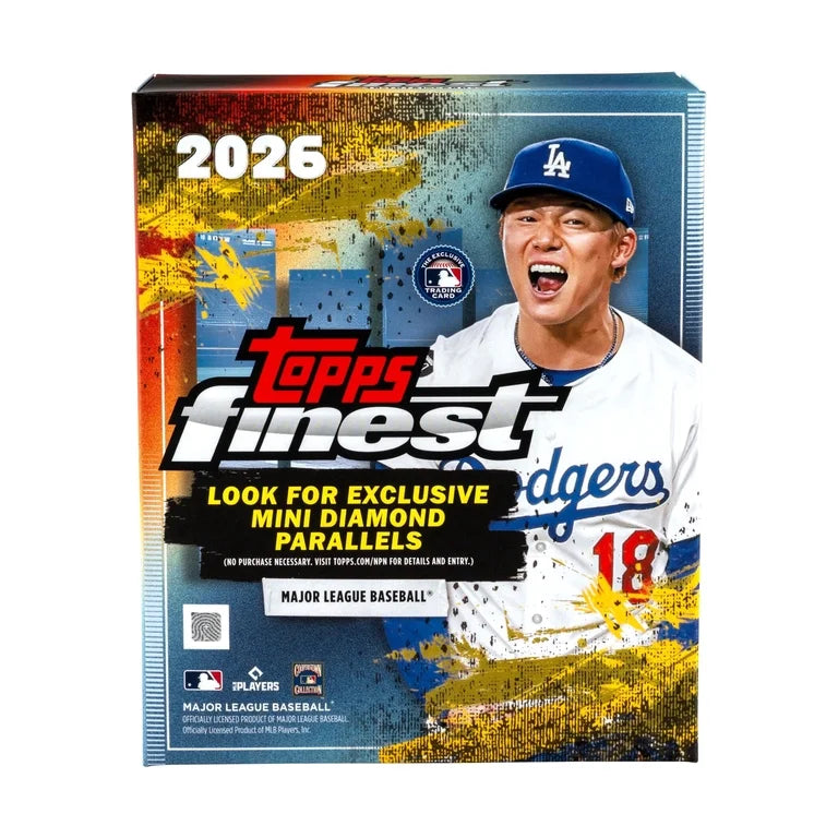 2026 Topps Finest Baseball Mega Box