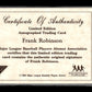 1994 Nabisco All-Star Legends Autographs Frank Robinson #NNO Baltimore Orioles