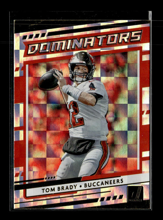 2020 Donruss Tom Brady #D-TB Dominators Tampa Bay Buccaneers